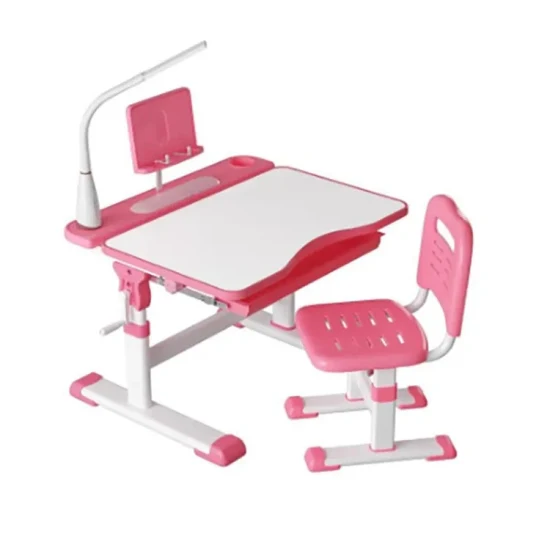 침실 가구 높이 조절 가능 어린이 어린이 학습 테이블과 의자 세트