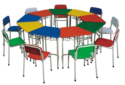 인기있는 어린이 가구 어린이 학습 테이블과 의자